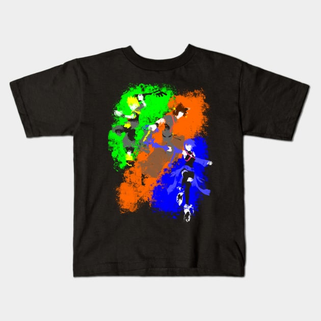 Three friends v. 3 Kids T-Shirt by jcoleman9182